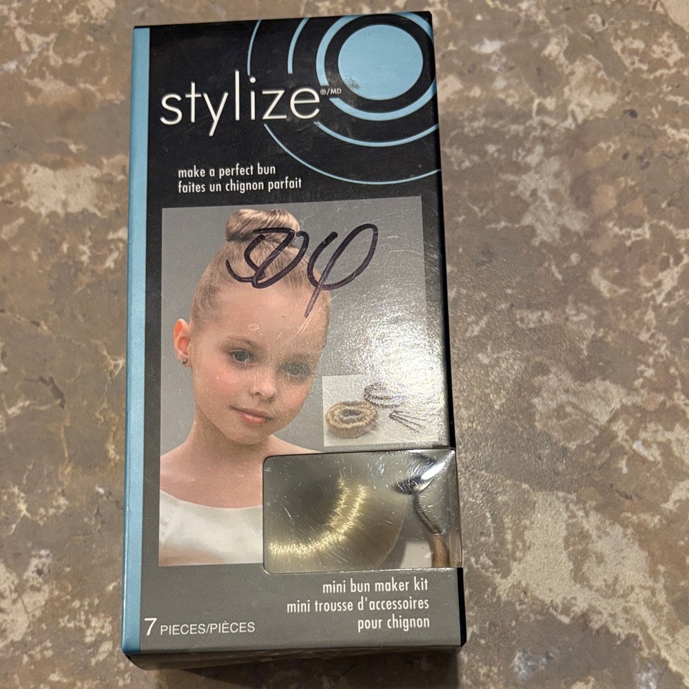 Stylize Mini Bun Maker Kit in Blonde - 7 Piece Women Hair Accessory